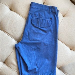 Burnside Heathered Blue Hybrid Shorts